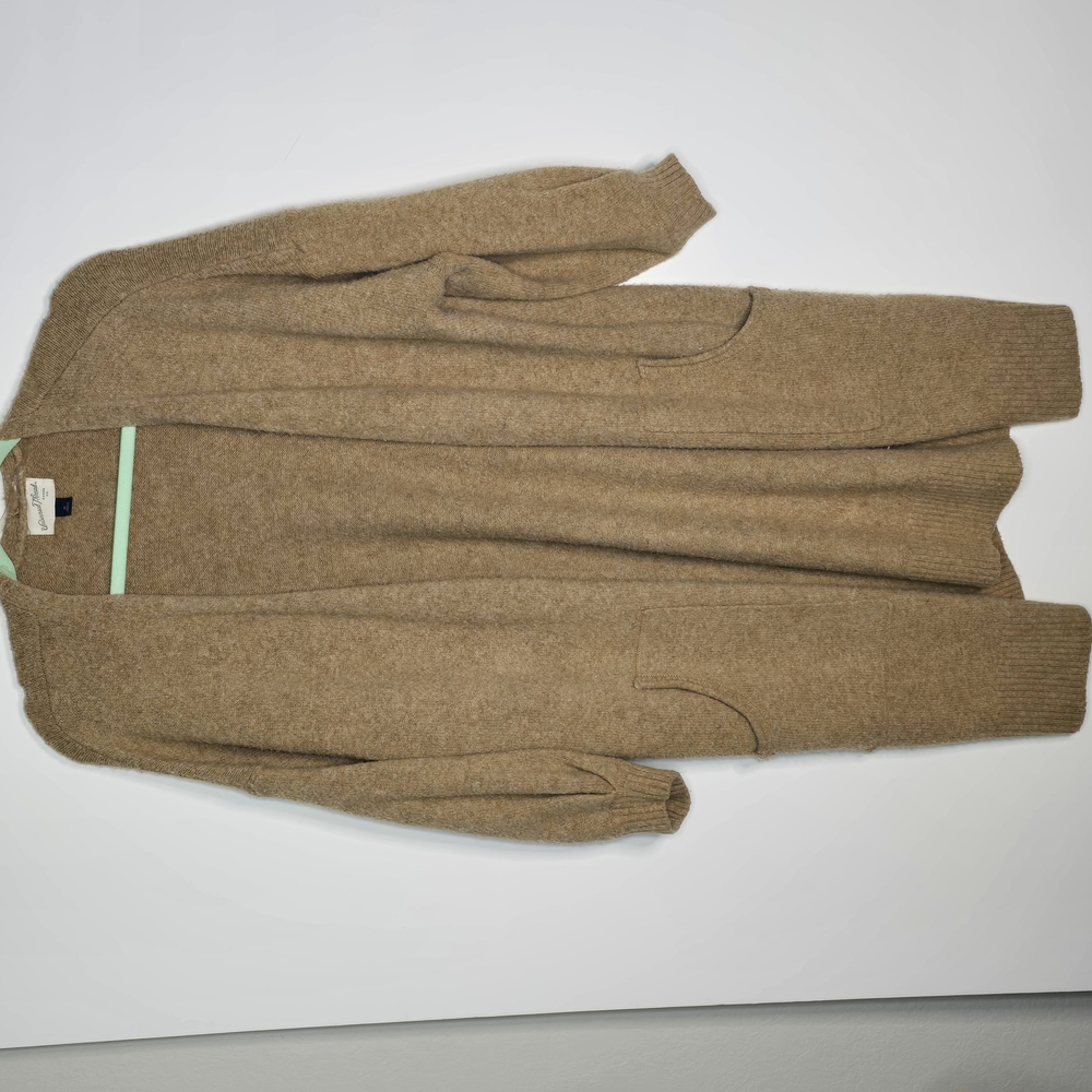 Cozy Tan Cardigan Sweater